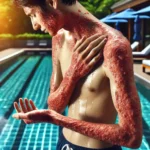 수영장 락스물 피부 트러블