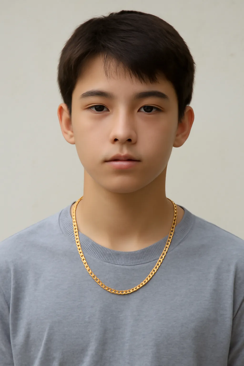 중학생 목걸이 금