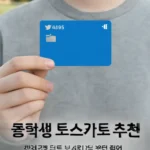 중학생 토스카드 추천