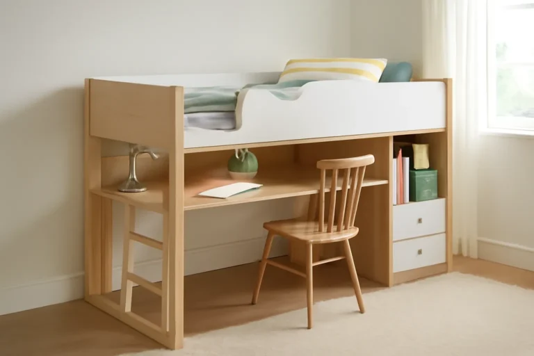 초등학생 침대 책상 일체형