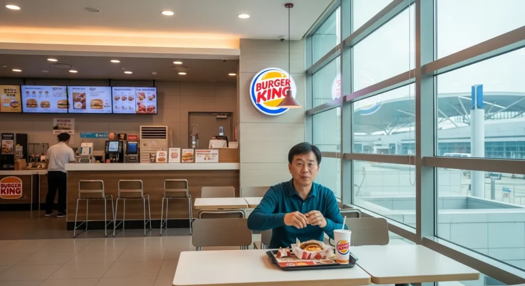 인천공항 버거킹