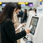 김포공항 티웨이항공 셀프체크인