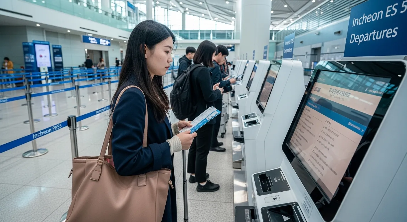 인천공항 출국절차