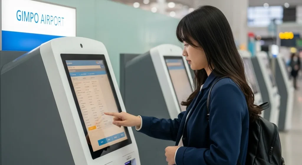 김포공항 키오스크