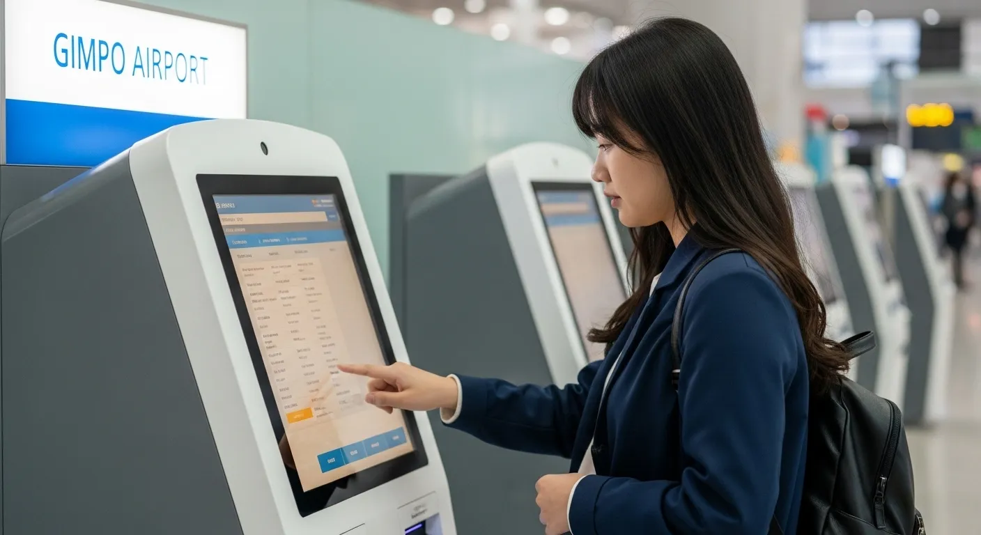 김포공항 키오스크