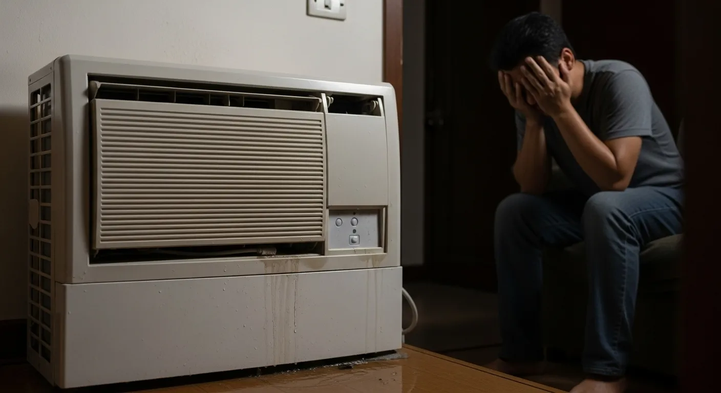 원룸 에어컨 고장 집주인