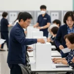인천공항 사전투표소