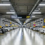 인천공항 실내주차장
