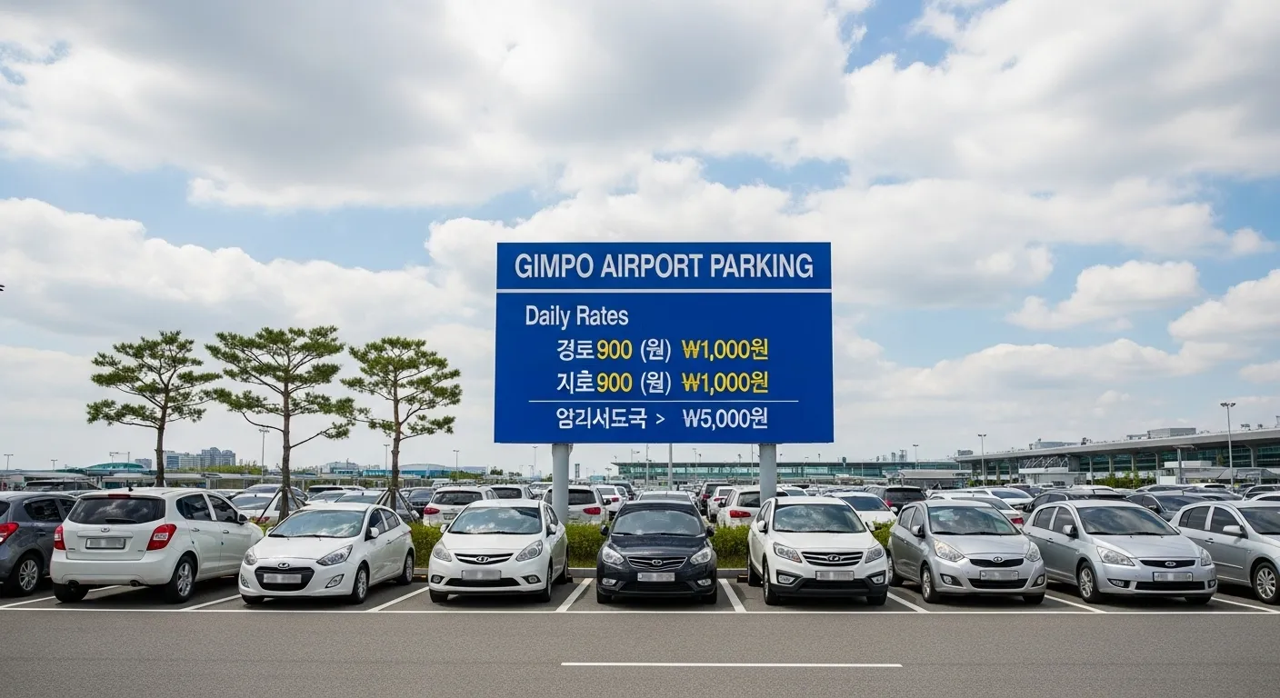 김포공항 하루 주차요금