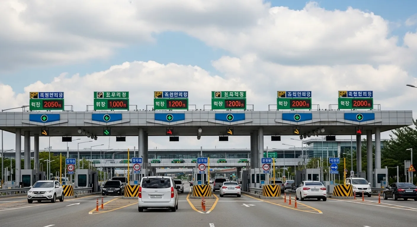 인천공항 톨게이트 요금