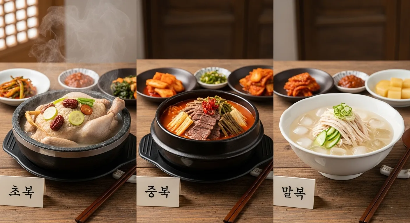 초복 중복 말복 날짜
