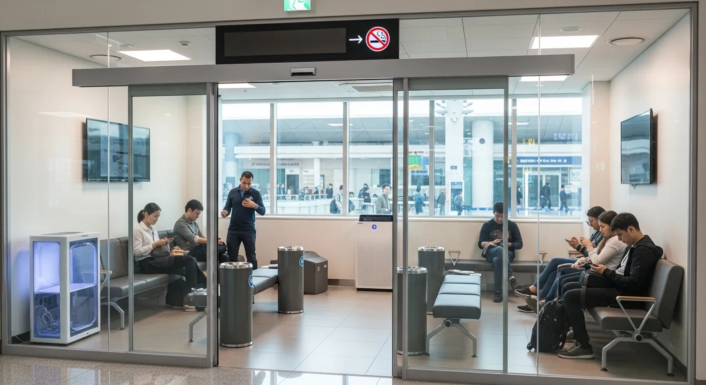 인천공항 흡연실