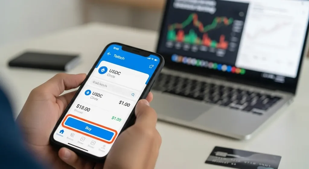 스테이블코인 써클 사는법