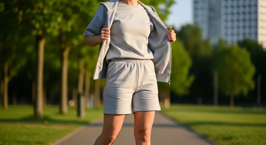 운동복 반팔 반바지 세트