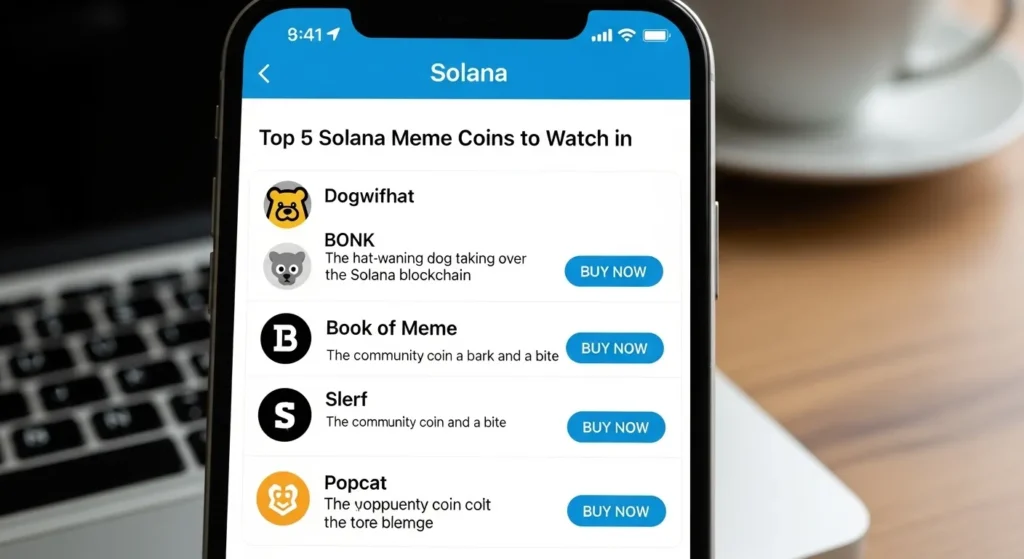 솔라나 밈코인 추천