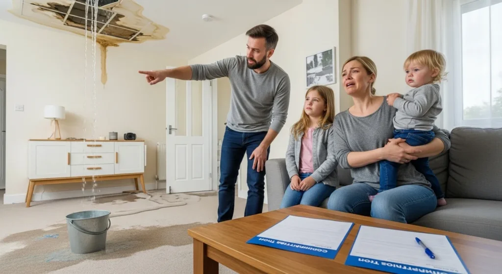 누수로인한 가족일상배상책임