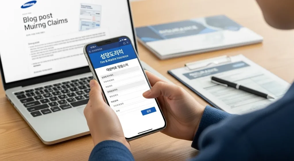 삼성화재 일상생활배상책임보험 접수