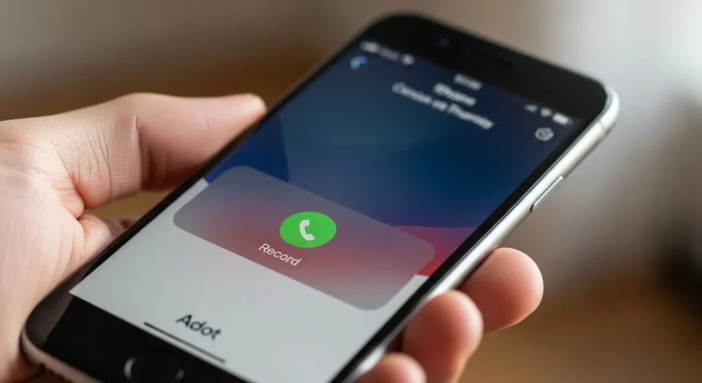 아이폰 통화녹음 에이닷 설정