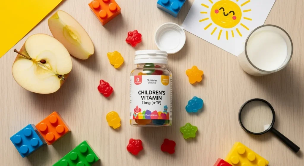 어린이비타민 11mg(a-TE)