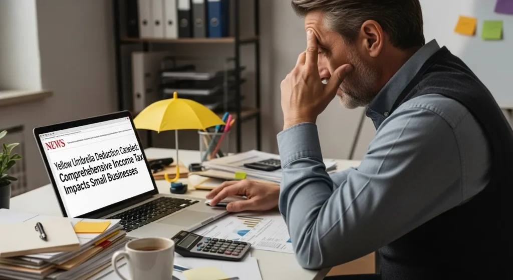 노란우산공제 해지 종합소득세