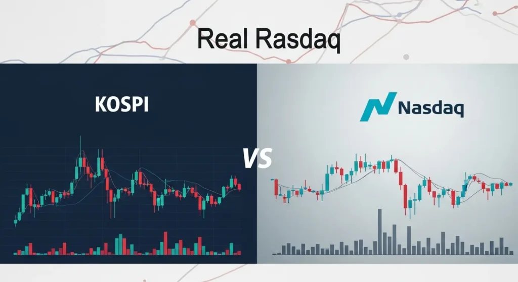 코스피 나스닥 비교