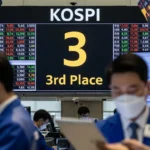 코스피 3위