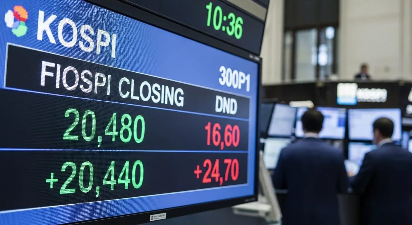 코스피 마감시황