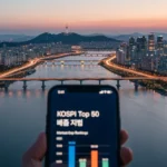 코스피 시총 순위 50위