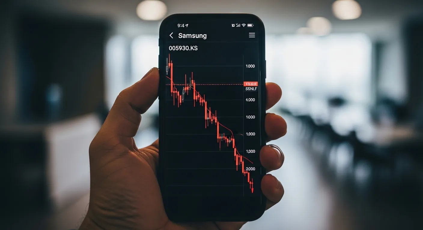 삼성전자 주가 하락 예상