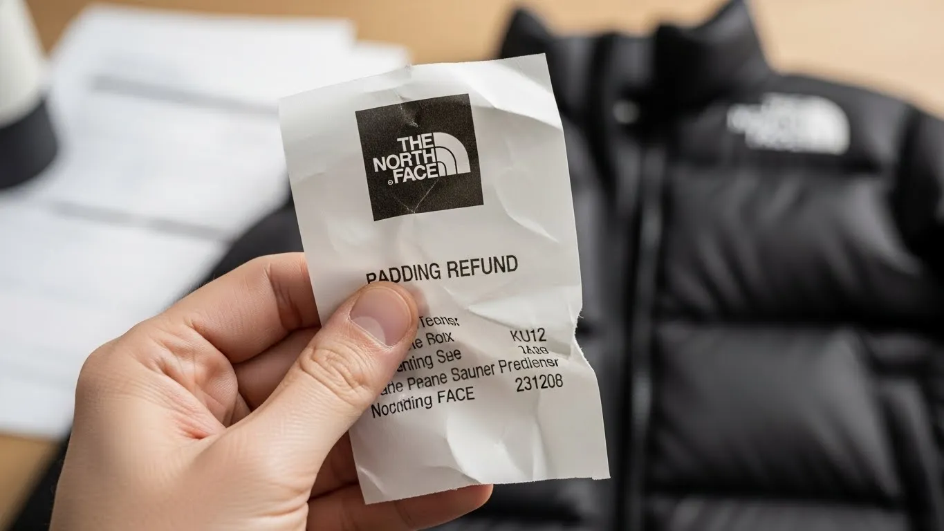노스페이스 패딩 환불
