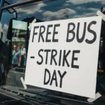 버스 파업 무료버스