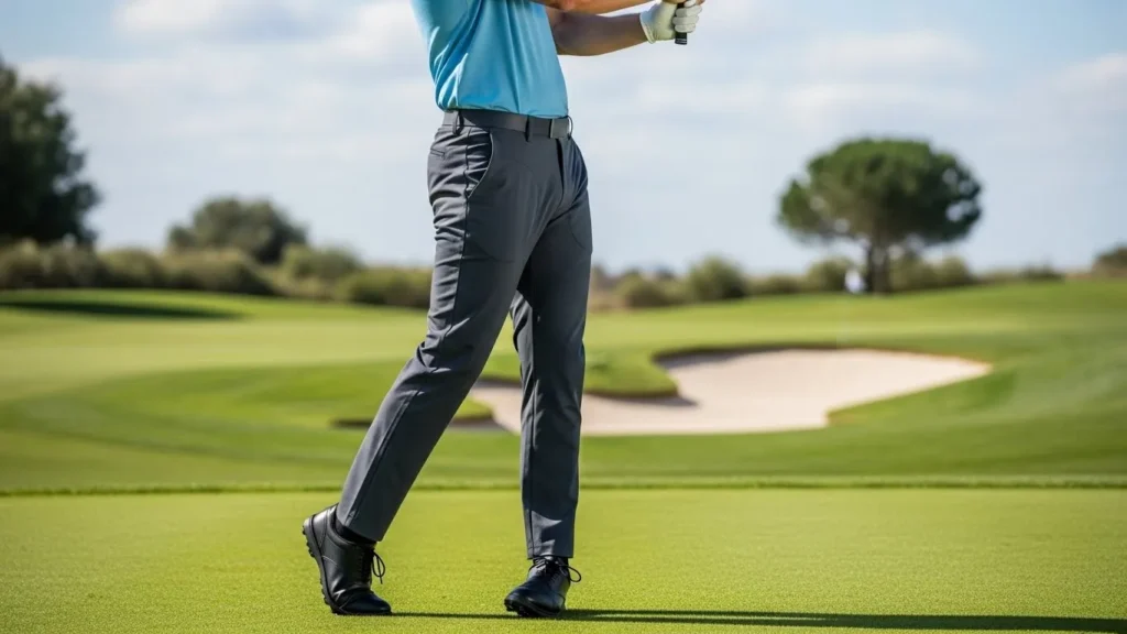 골프 남자패딩바지