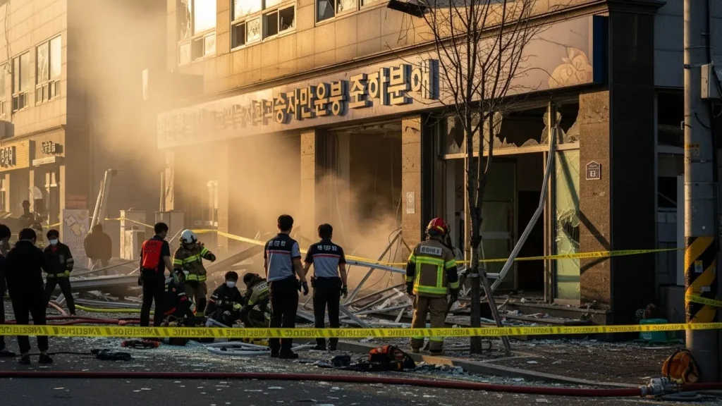 찜질방 가스폭발