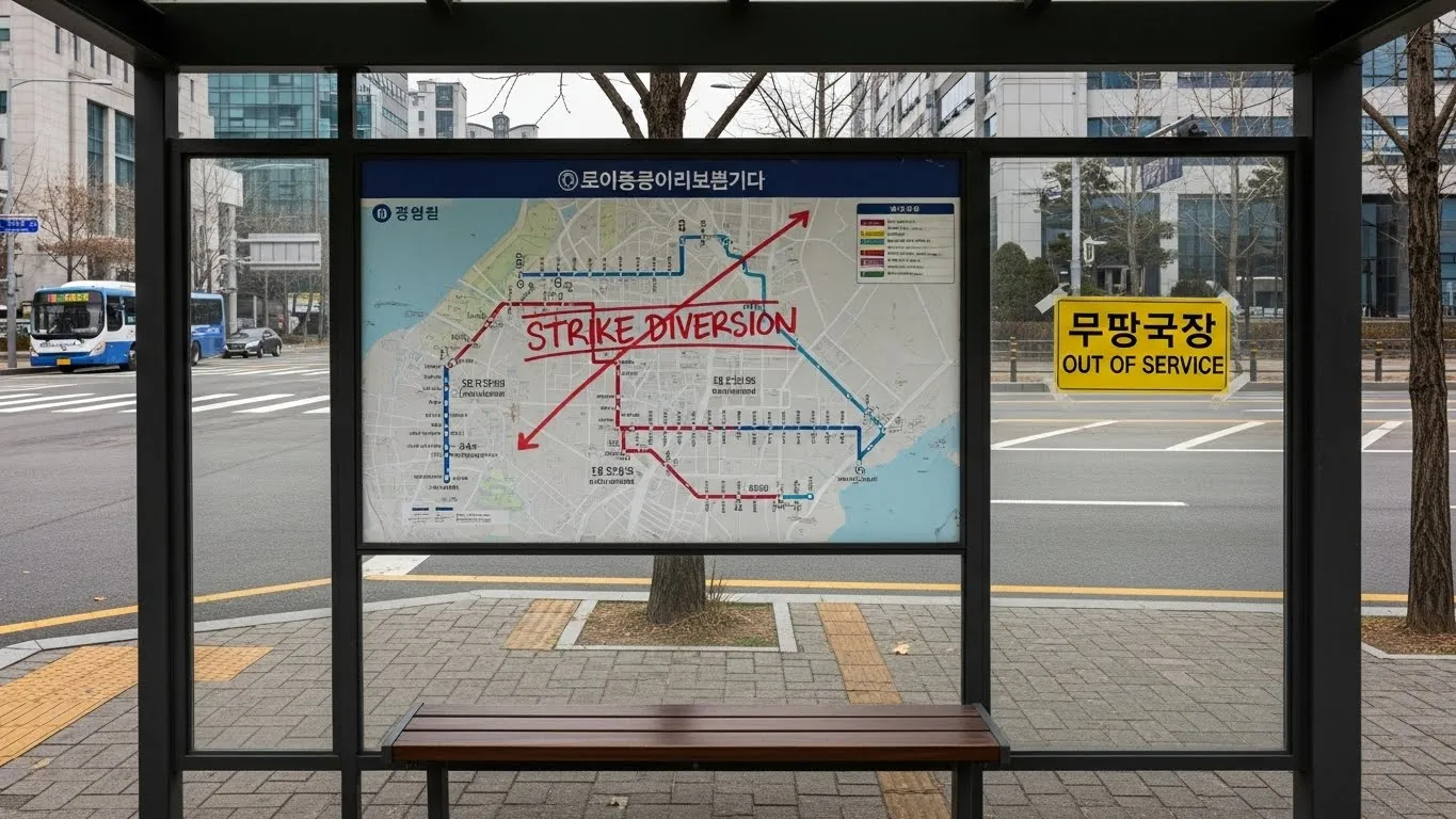 수원 버스 파업 노선