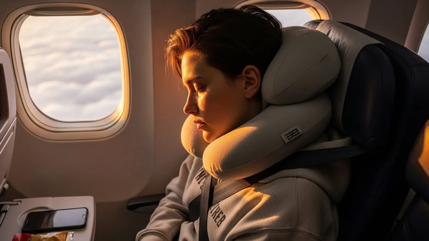 목베개 추천 비행기