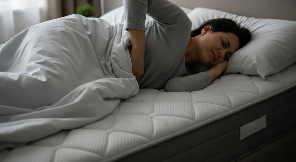 뒤척임 허리 불편 매트리스 장단점