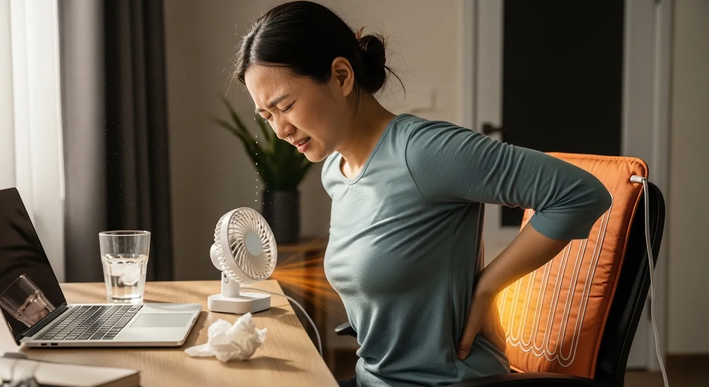 열감 민감층 허리 불편 장단점