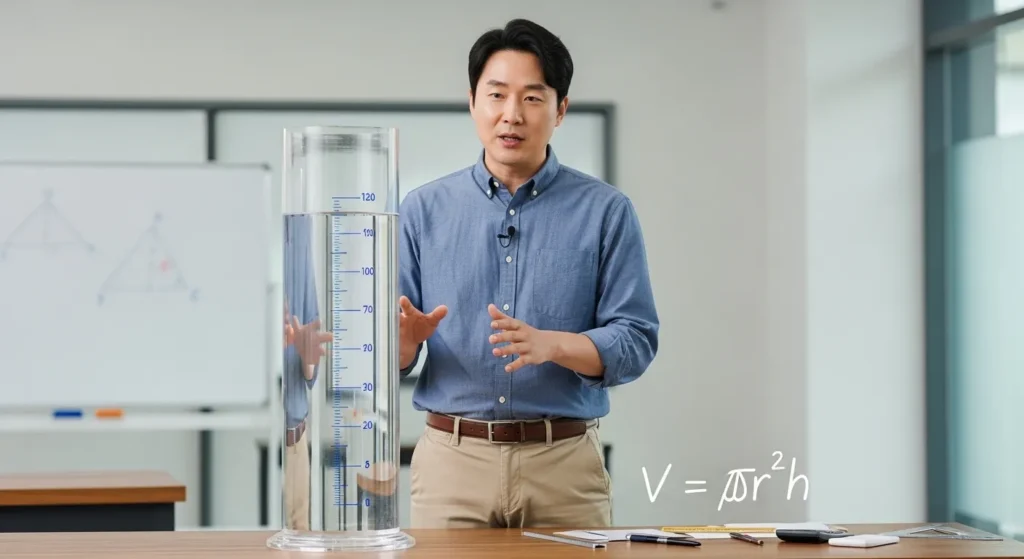 원기둥의 부피 공식