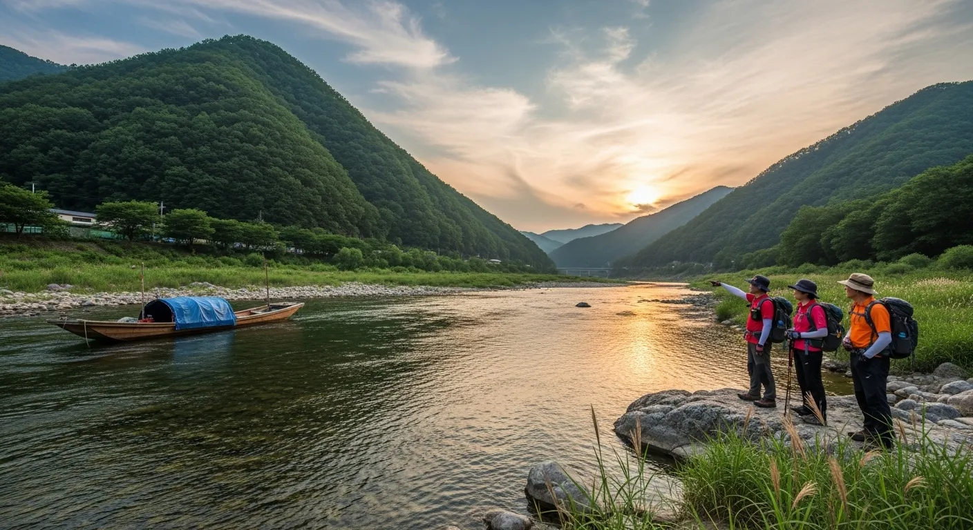 강원도 법동군 임진강