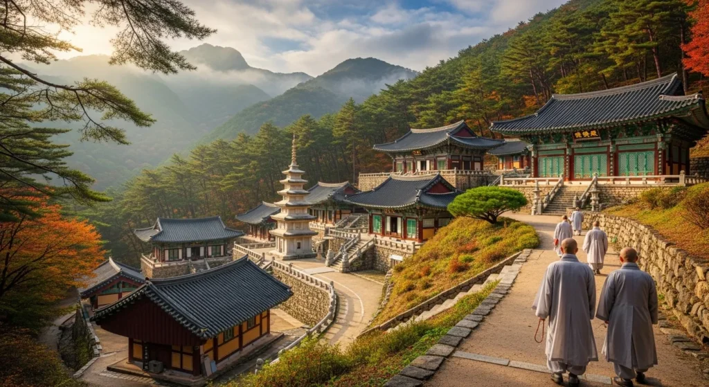 산사, 한국의 산지 승원