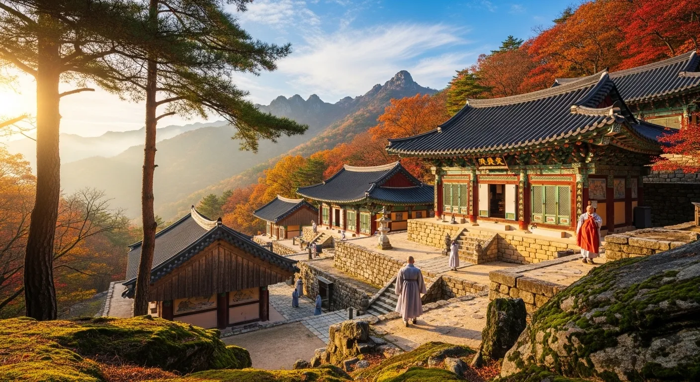 산사, 한국의 산지 승원