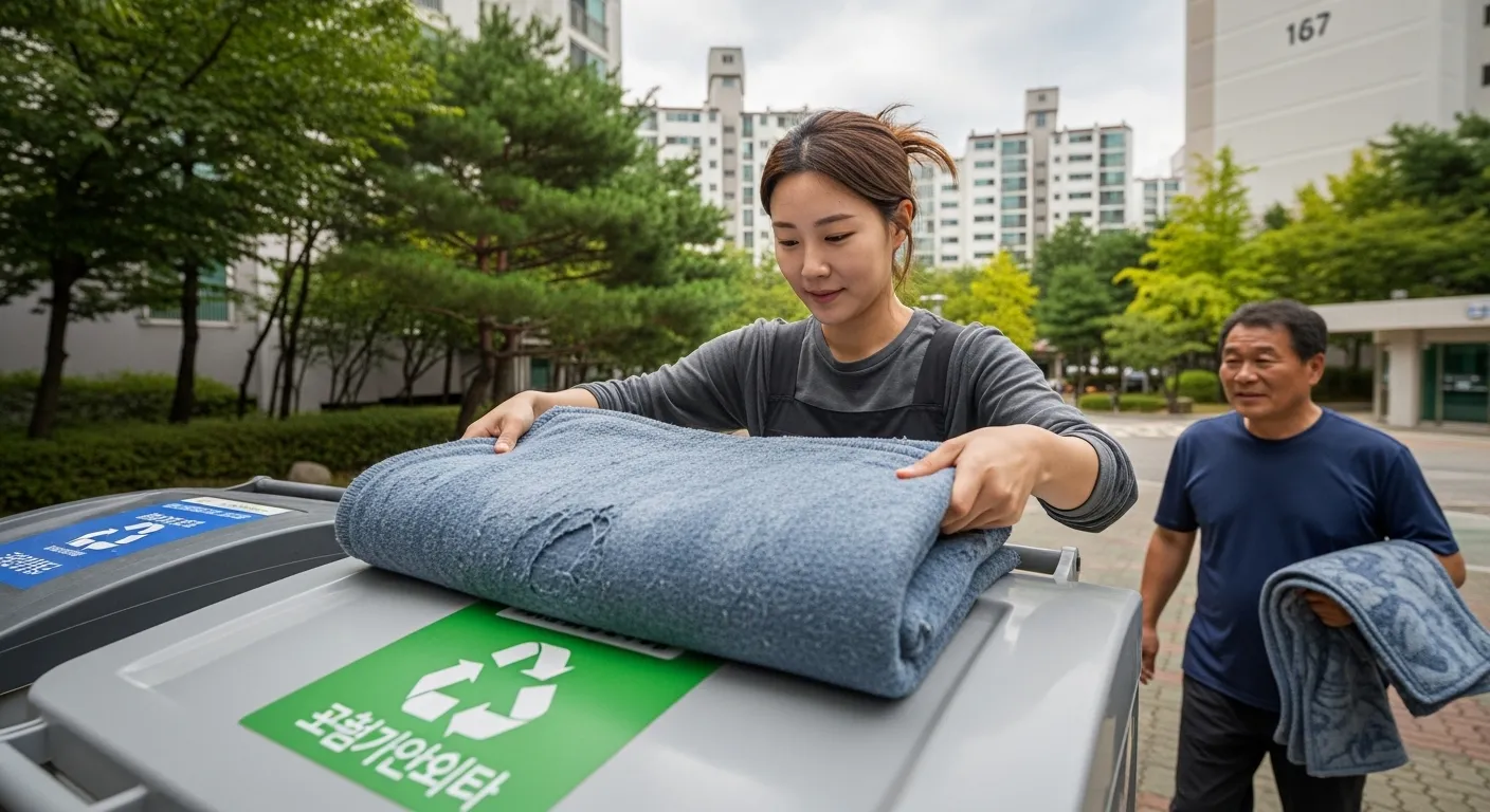 이불 버리는 방법