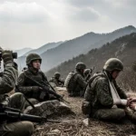 TF-11의 로버츠 고지 전투