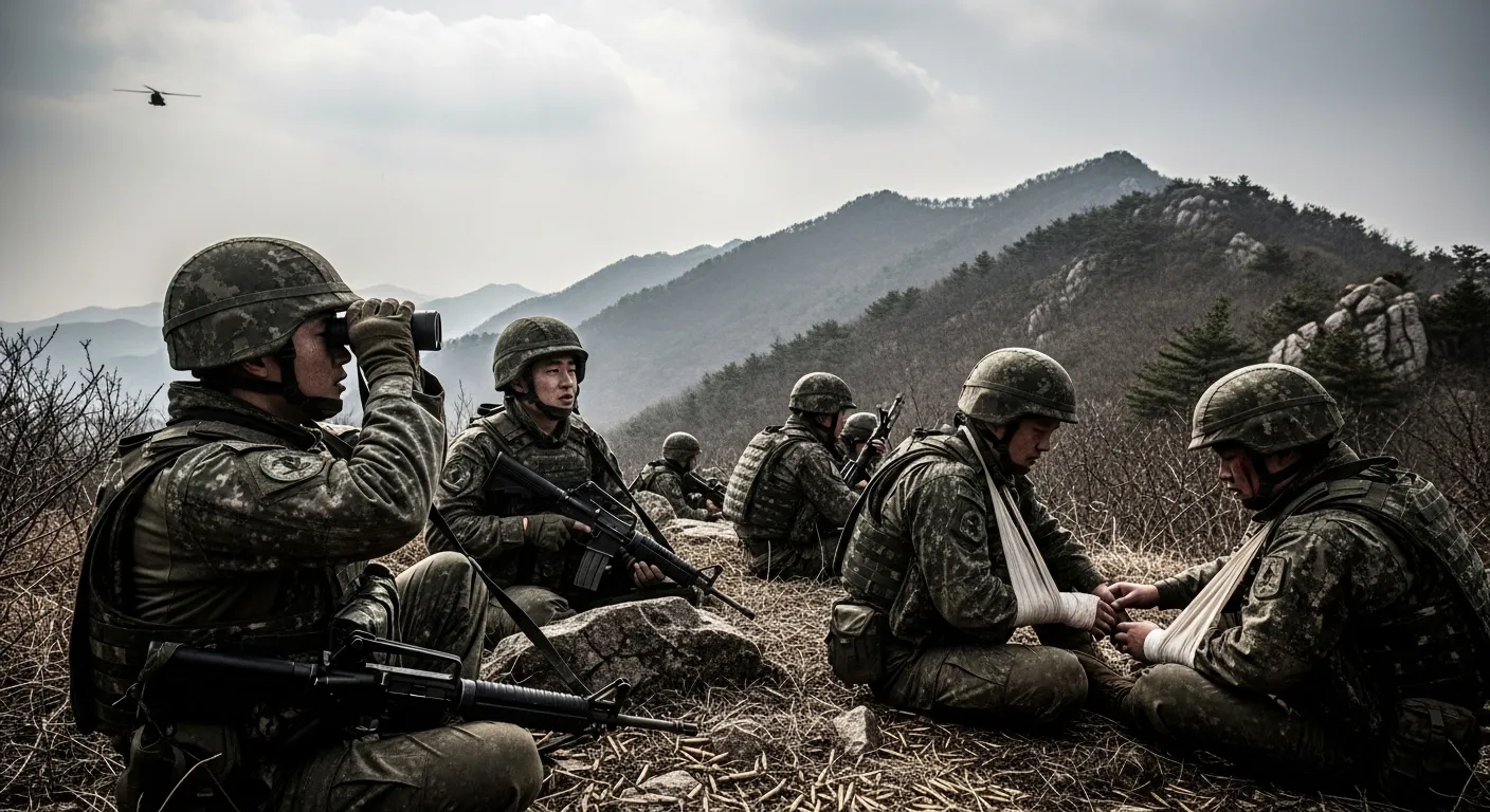 TF-11의 로버츠 고지 전투