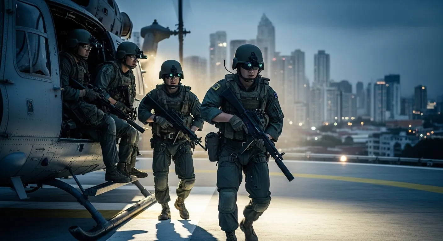 델타포스의 애시드 갬빗 인질구출작전