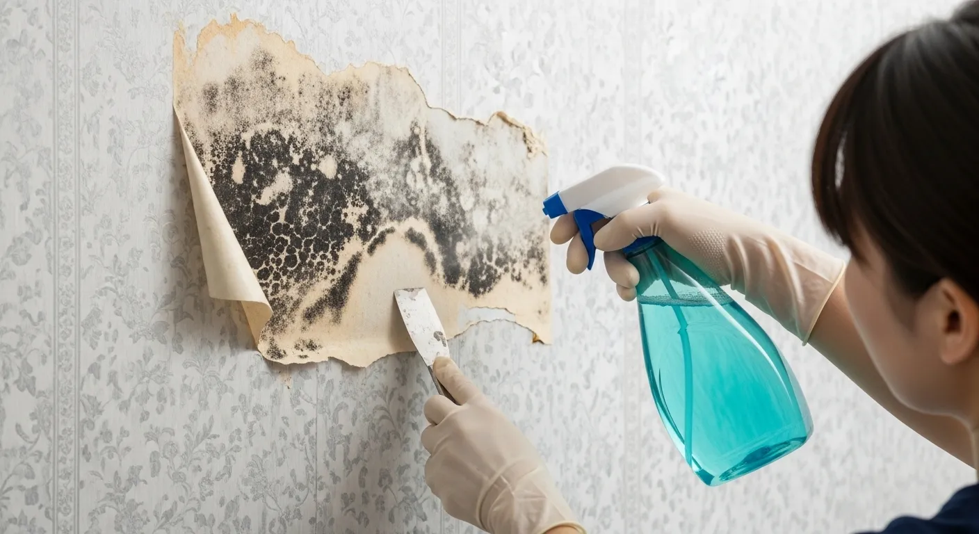 벽지 곰팡이 제거법
