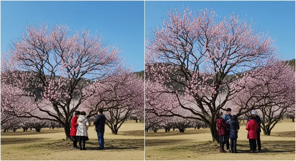 봄을 알리는 매화