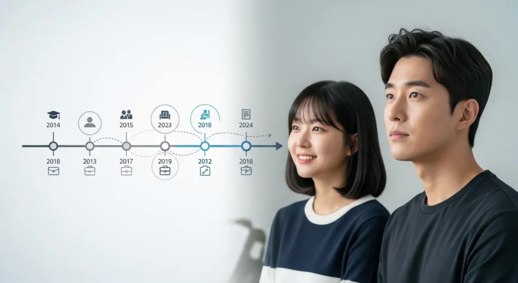 인물 연표 및 관계 분석