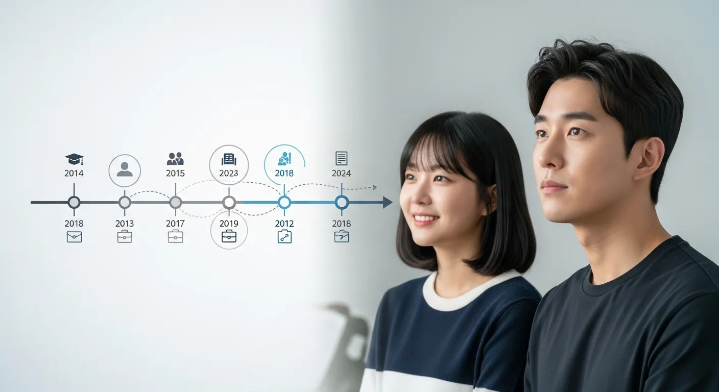 인물 연표 및 관계 분석