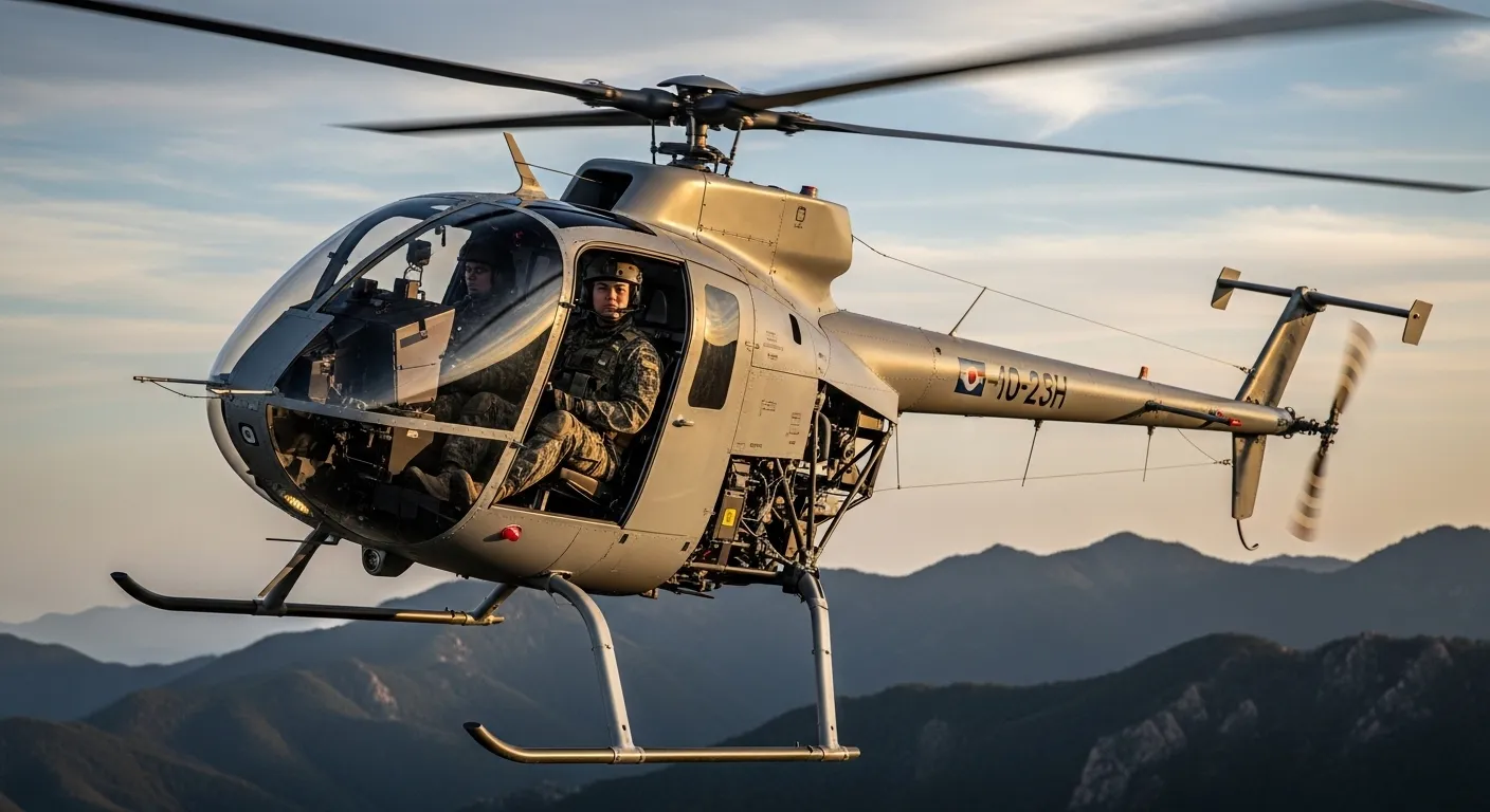 MH-6 리틀버드 헬리콥터